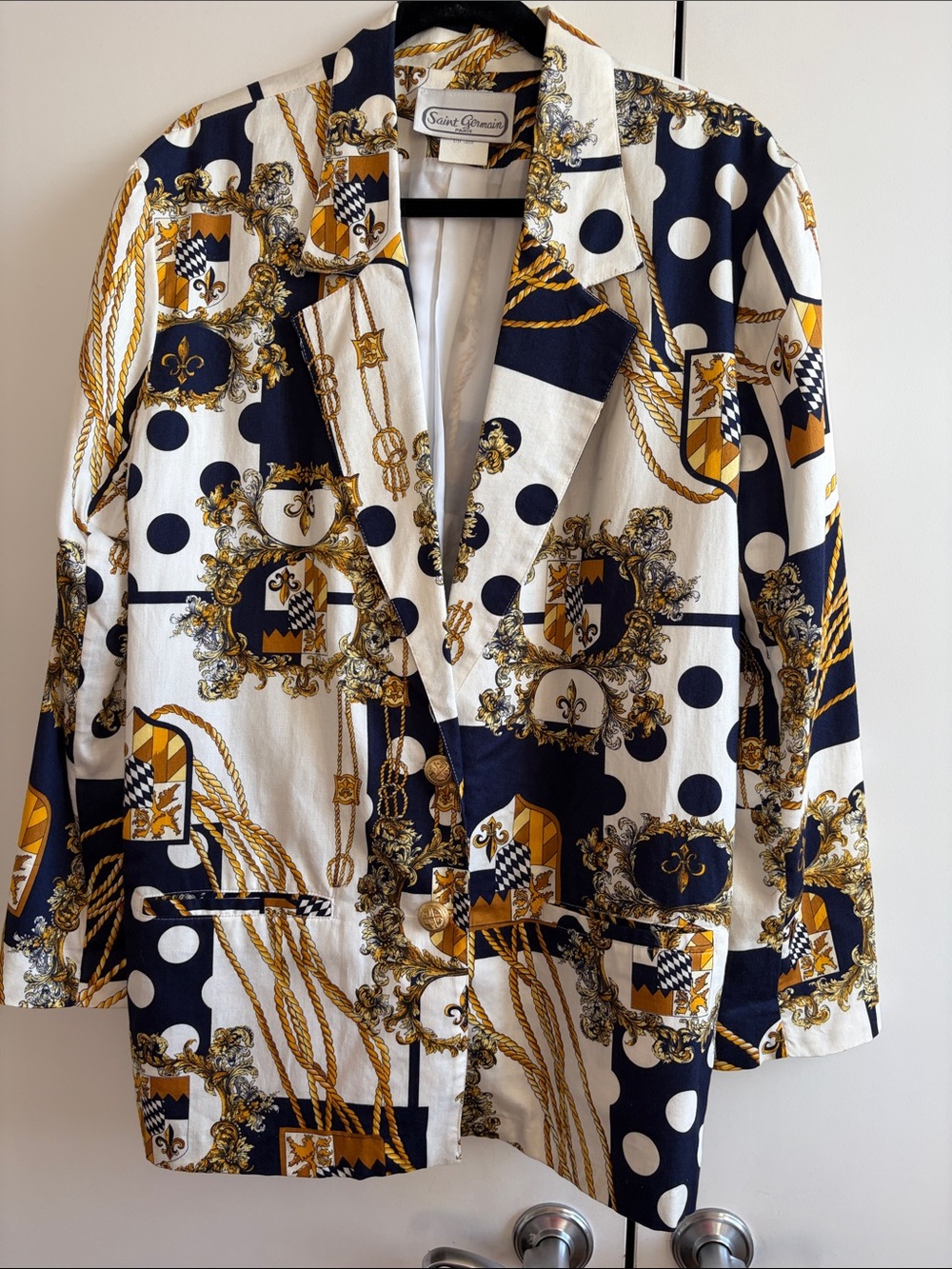 St Germain Vintage Baroque Blazer